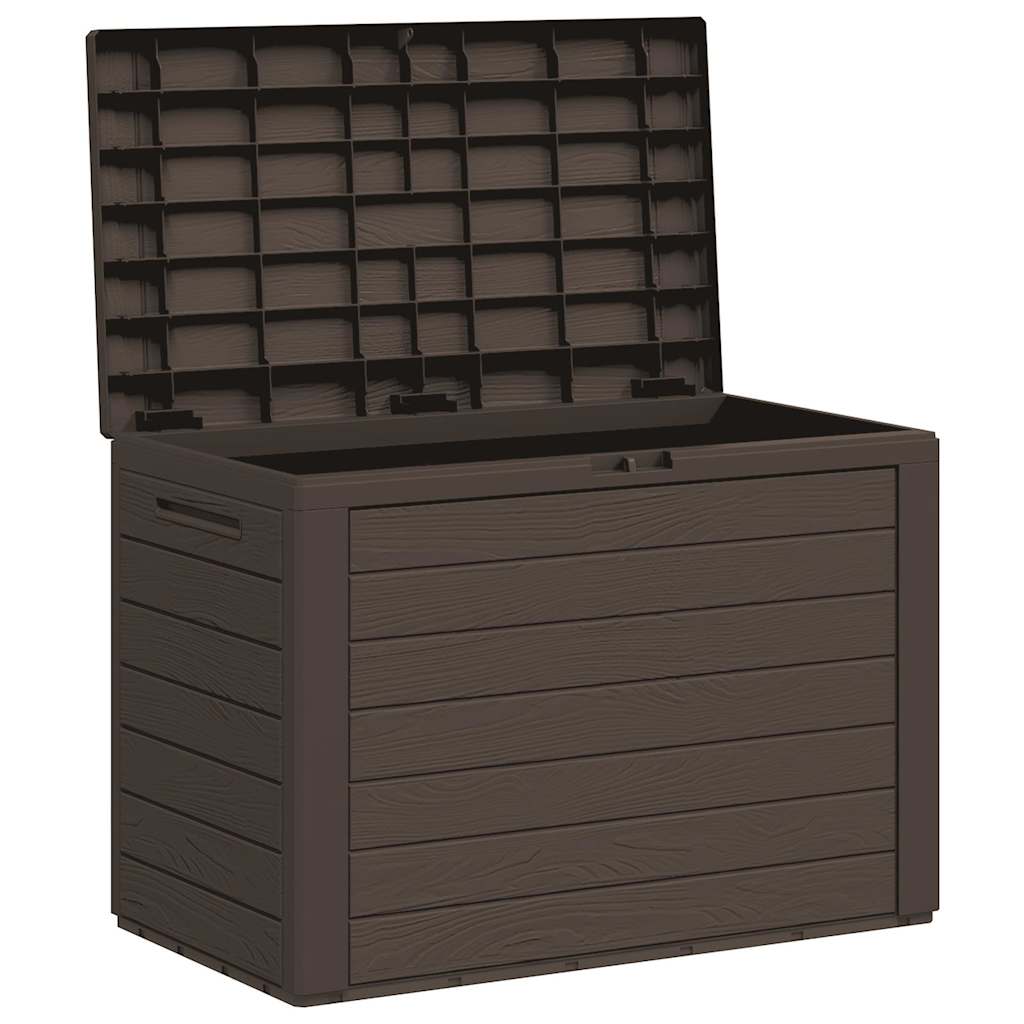 vidaXL Storage Box | Brown | Polypropylene | 78 x 44 x 55 cm | Storage Box 4