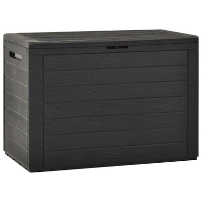 vidaXL Storage Box | Anthracite | Polypropylene | 78x44x55 cm | Storage Box 2