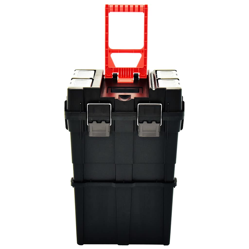 146271 vidaXL Tool Organiser Trolley with Handle 45x36x90 cm 2