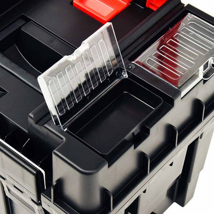 146271 vidaXL Tool Organiser Trolley with Handle 45x36x90 cm 5