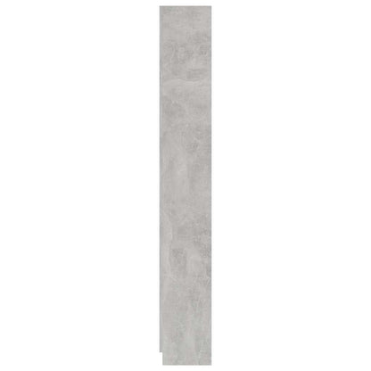 800886 vidaXL 5-Tier Book Cabinet Concrete Grey 60x24x175 cm Engineered Wood 4