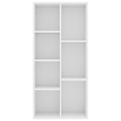 vidaXL Book Cabinet | White | Engineered Wood | Medium | Book Cabinet 4