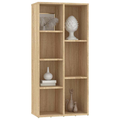 vidaXL Book Cabinet | Sonoma oak | Engineered wood | Medium | Book Cabinet 3