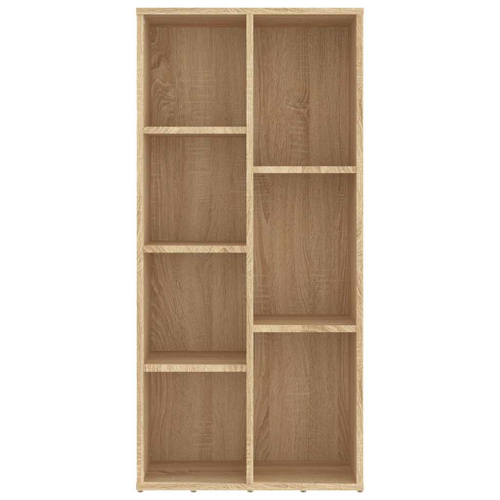 vidaXL Book Cabinet | Sonoma oak | Engineered wood | Medium | Book Cabinet 4