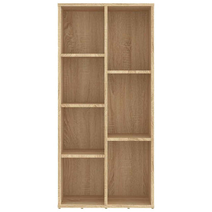 vidaXL Book Cabinet | Sonoma oak | Engineered wood | Medium | Book Cabinet 4