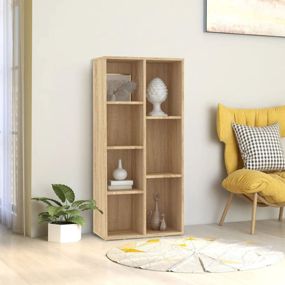 vidaXL Book Cabinet | Sonoma oak | Engineered wood | Medium | Book Cabinet 1