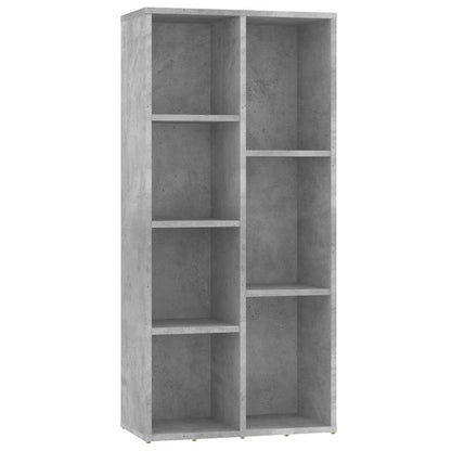 vidaXL Book Cabinet | Concrete Grey | Engineered Wood | Medium | Book Cabinet 2