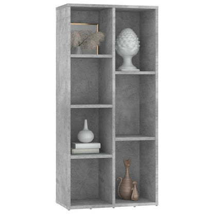 vidaXL Book Cabinet | Concrete Grey | Engineered Wood | Medium | Book Cabinet 3