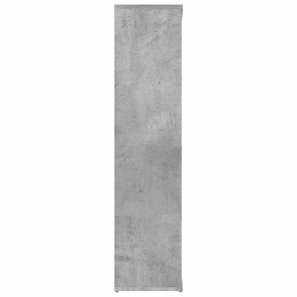 vidaXL Book Cabinet | Concrete Grey | Engineered Wood | Medium | Book Cabinet 5
