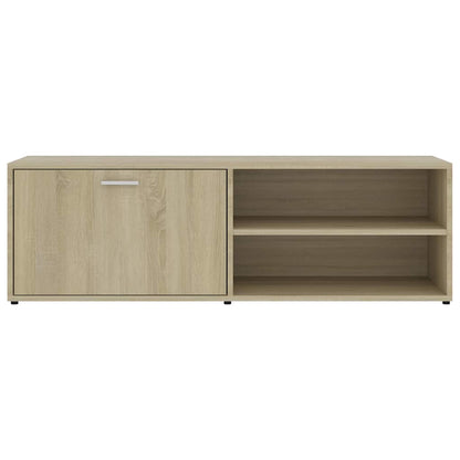 vidaXL TV Cabinet Sonoma Oak 120x34x37 cm Engineered Wood 3