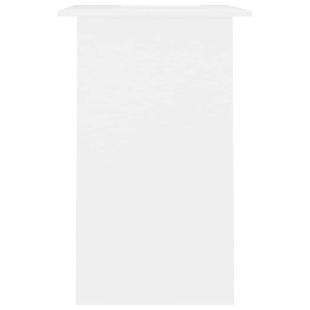 vidaXL Desk | White | Engineered Wood | Small | Desk | Rectangular | Modern 5