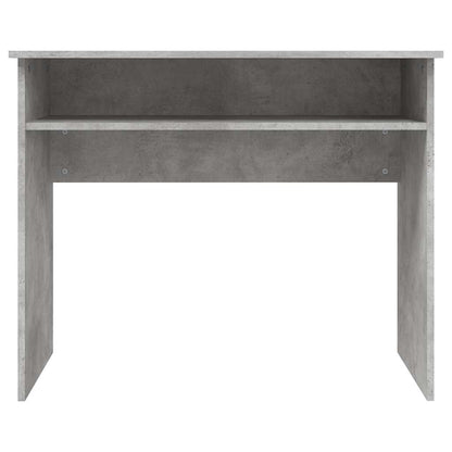 vidaXL Desk | Concrete grey | Engineered wood | Compact | Desk | Rectangular 4