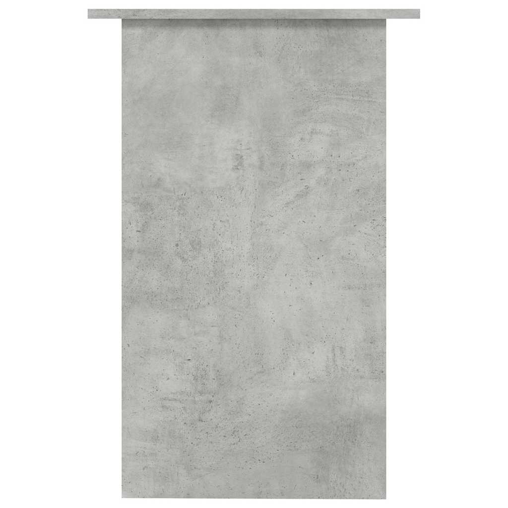 vidaXL Desk | Concrete grey | Engineered wood | Compact | Desk | Rectangular 5