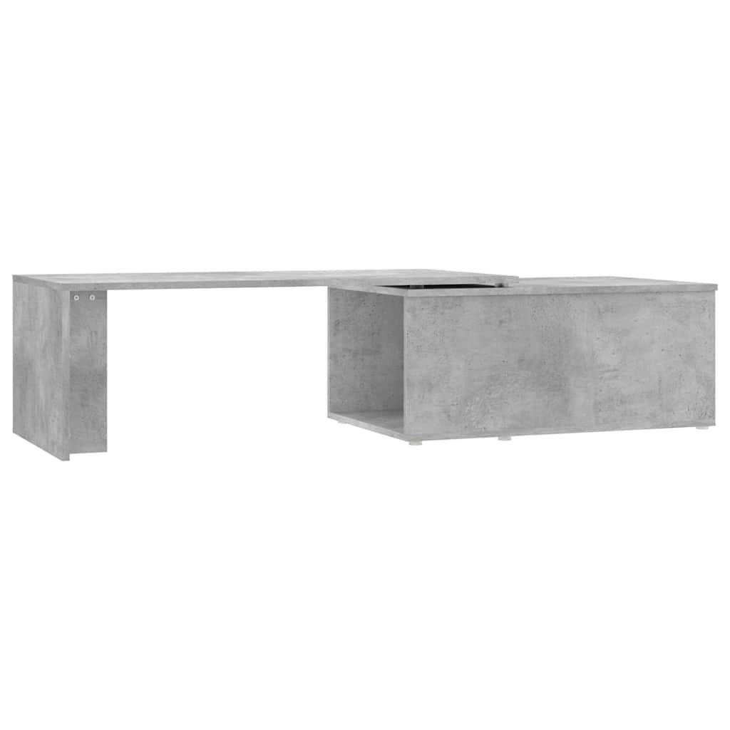 vidaXL Coffee Table | Concrete grey | Engineered wood | Large | Durable 2
