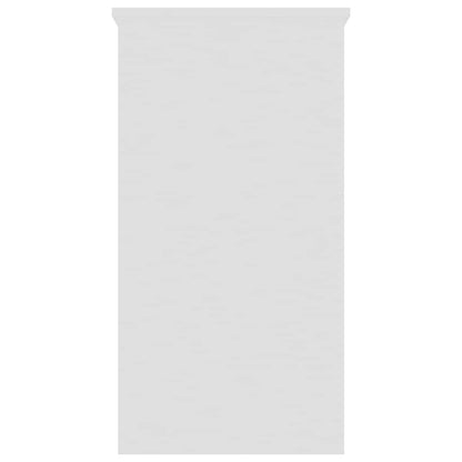 vidaXL Desk | White | Engineered wood | Compact | Desk | Rectangular | Modern 4