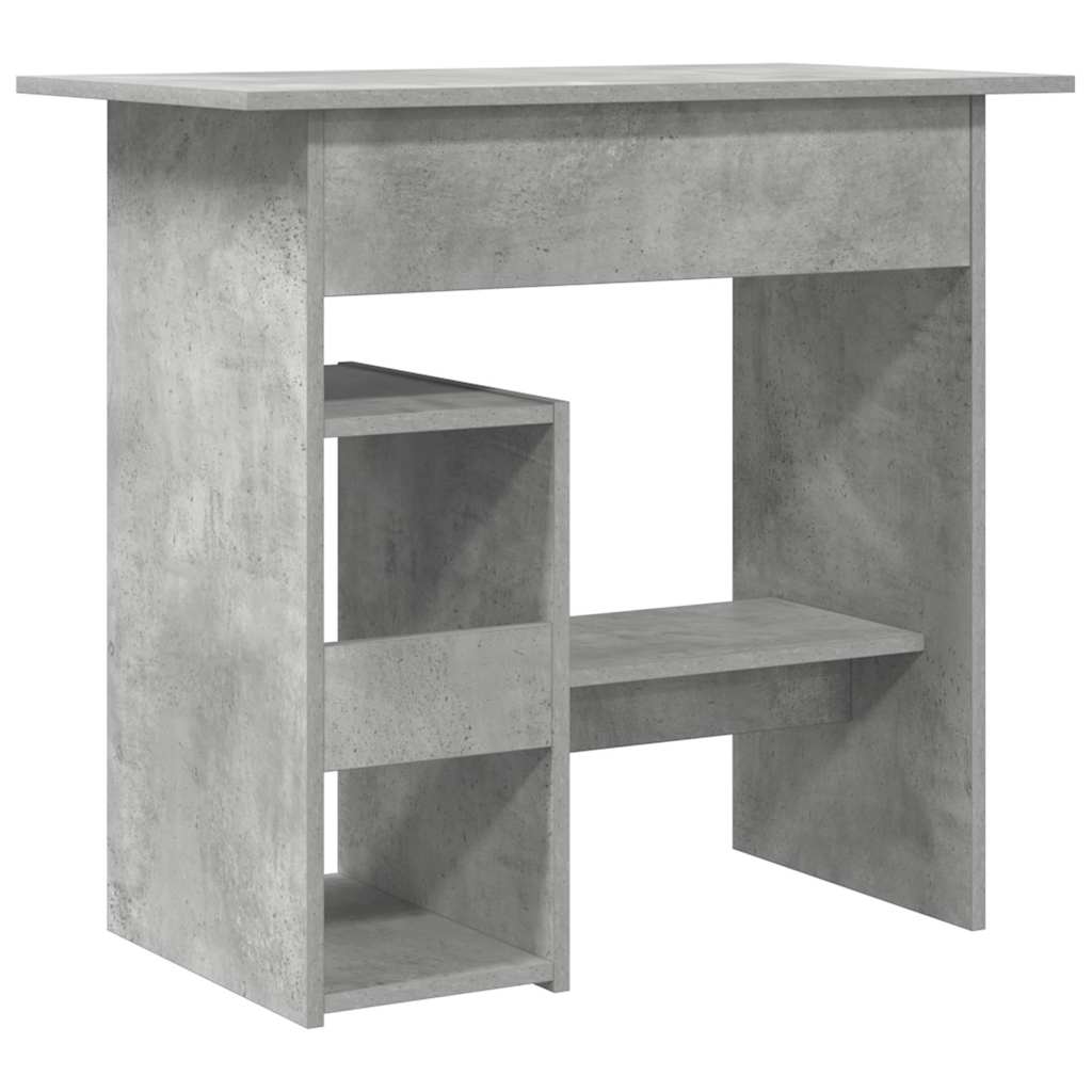 vidaXL Desk | Concrete Grey | Engineered Wood | Compact | Sleek | Desk 6