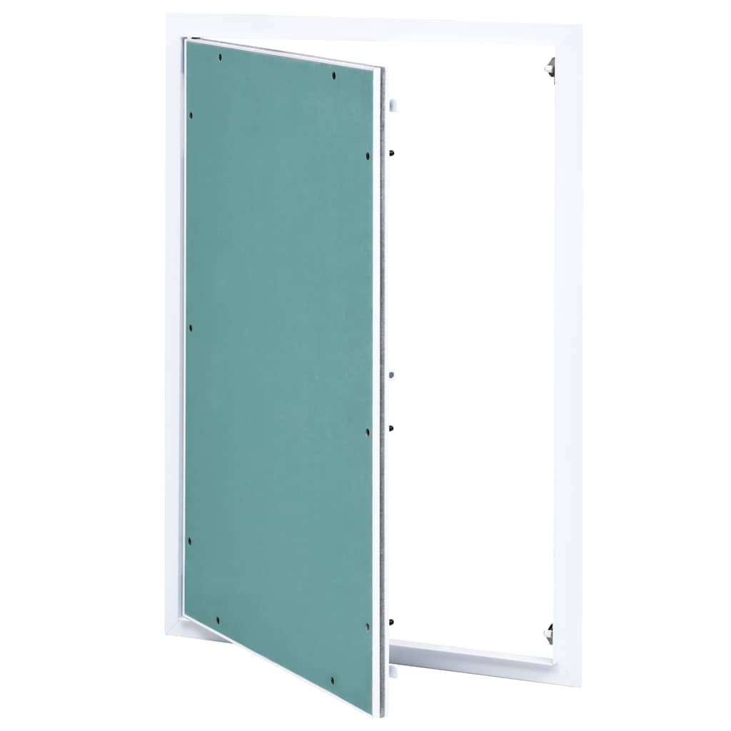 vidaXL Access Panel with Aluminium Frame and Plasterboard 400x600 mm 5
