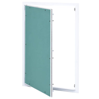 vidaXL Access Panel with Aluminium Frame and Plasterboard 400x600 mm 5