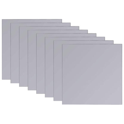 vidaXL Frameless Mirror Tiles Glass 16 pcs 20.5 cm 3