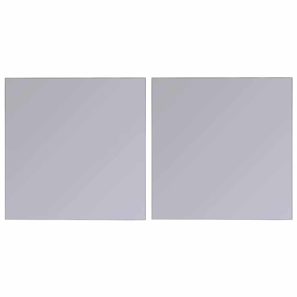 vidaXL Frameless Mirror Tiles Glass 16 pcs 20.5 cm 4