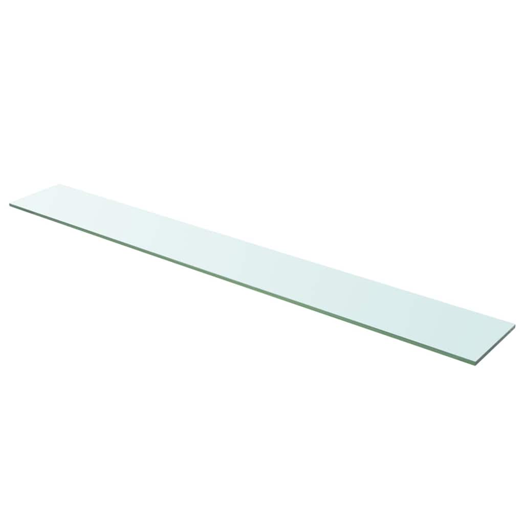 vidaXL Glass Panel | Set of 2 | Clear | Tempered glass | 110x15 cm | Non-slip 2