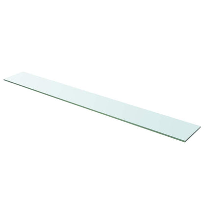 vidaXL Glass Panel | Set of 2 | Clear | Tempered glass | 110x15 cm | Non-slip 2