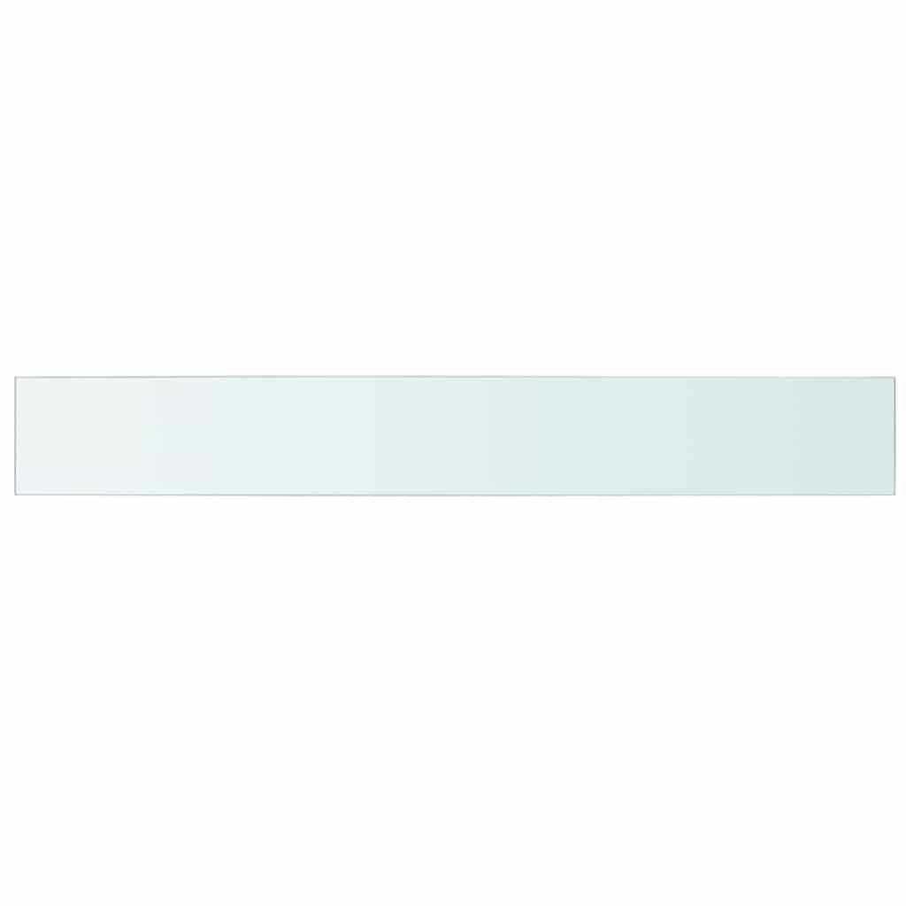 vidaXL Glass Panel | Set of 2 | Clear | Tempered glass | 110x15 cm | Non-slip 3