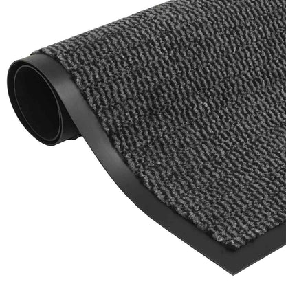 vidaXL Dust Control Mats 2 pcs Rectangular Tufted 80x120 cm Anthracite 2