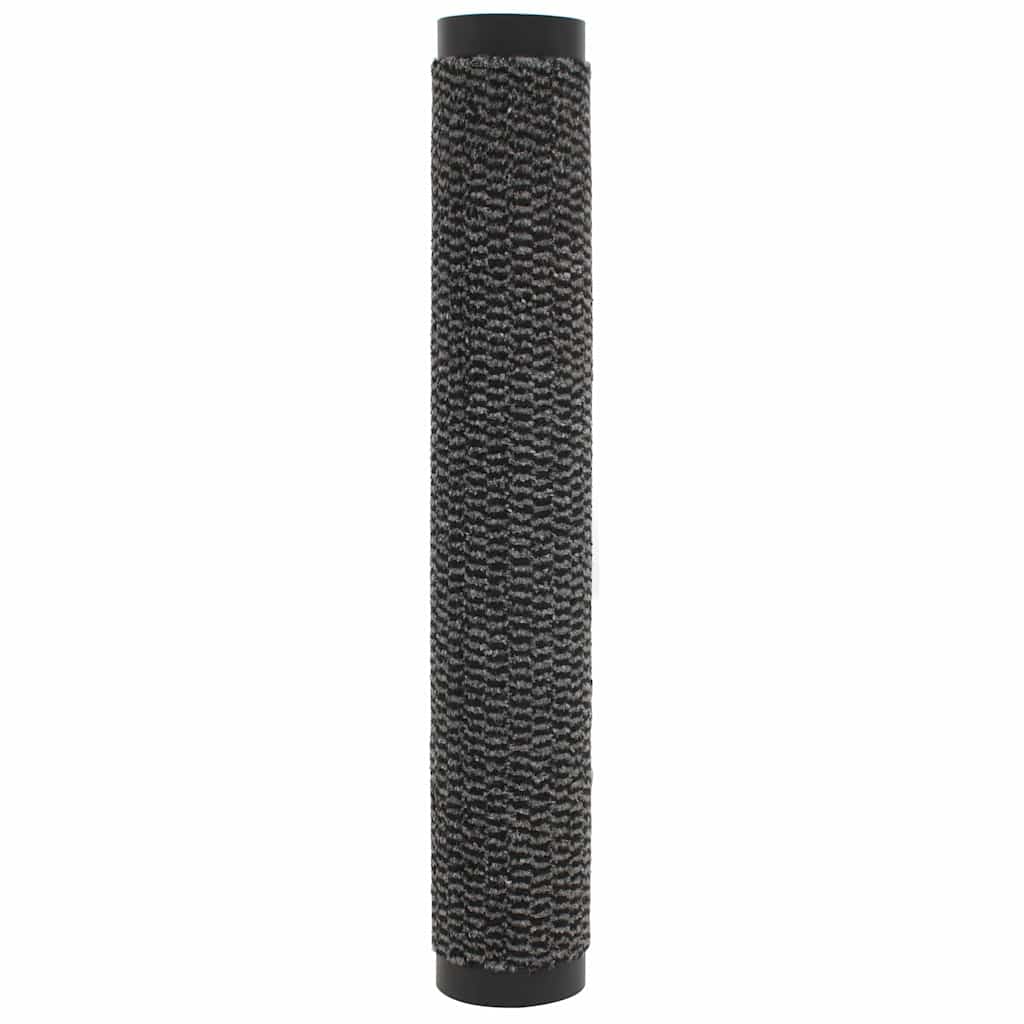 vidaXL Dust Control Mats 2 pcs Rectangular Tufted 80x120 cm Anthracite 4