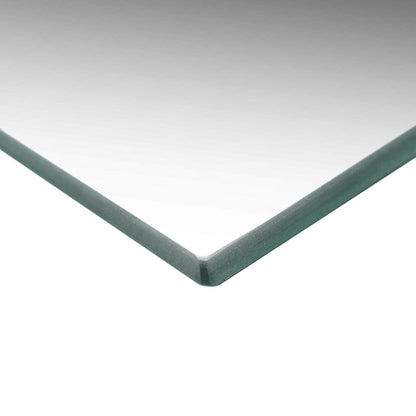 vidaXL Wall Mirror | Set of 2 | Transparent | Glass | 50x50 cm | Mirror 4