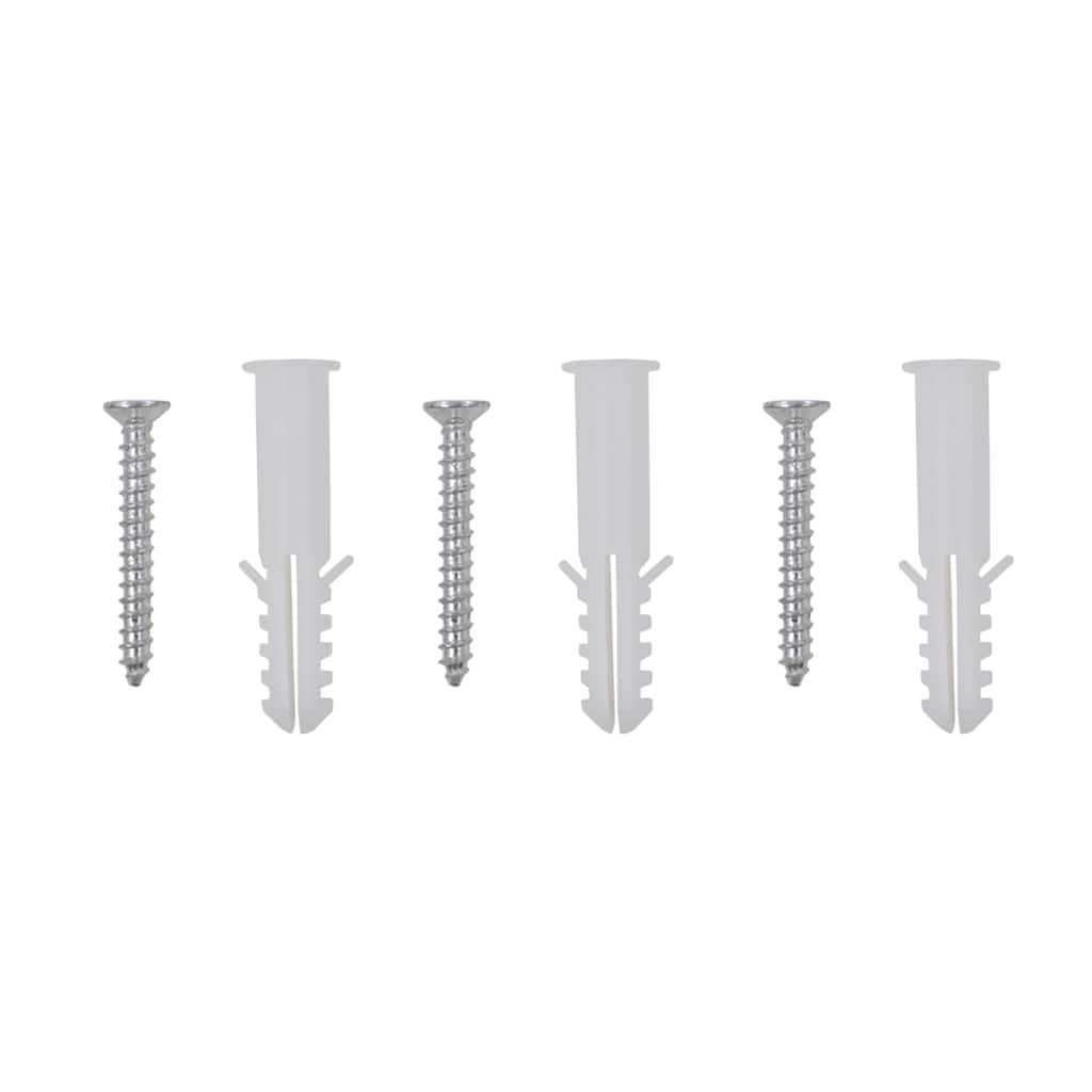 vidaXL Wall Mirror | Set of 2 | Clear | Glass | 60x40 cm | Mirror | Wall Mirror 5