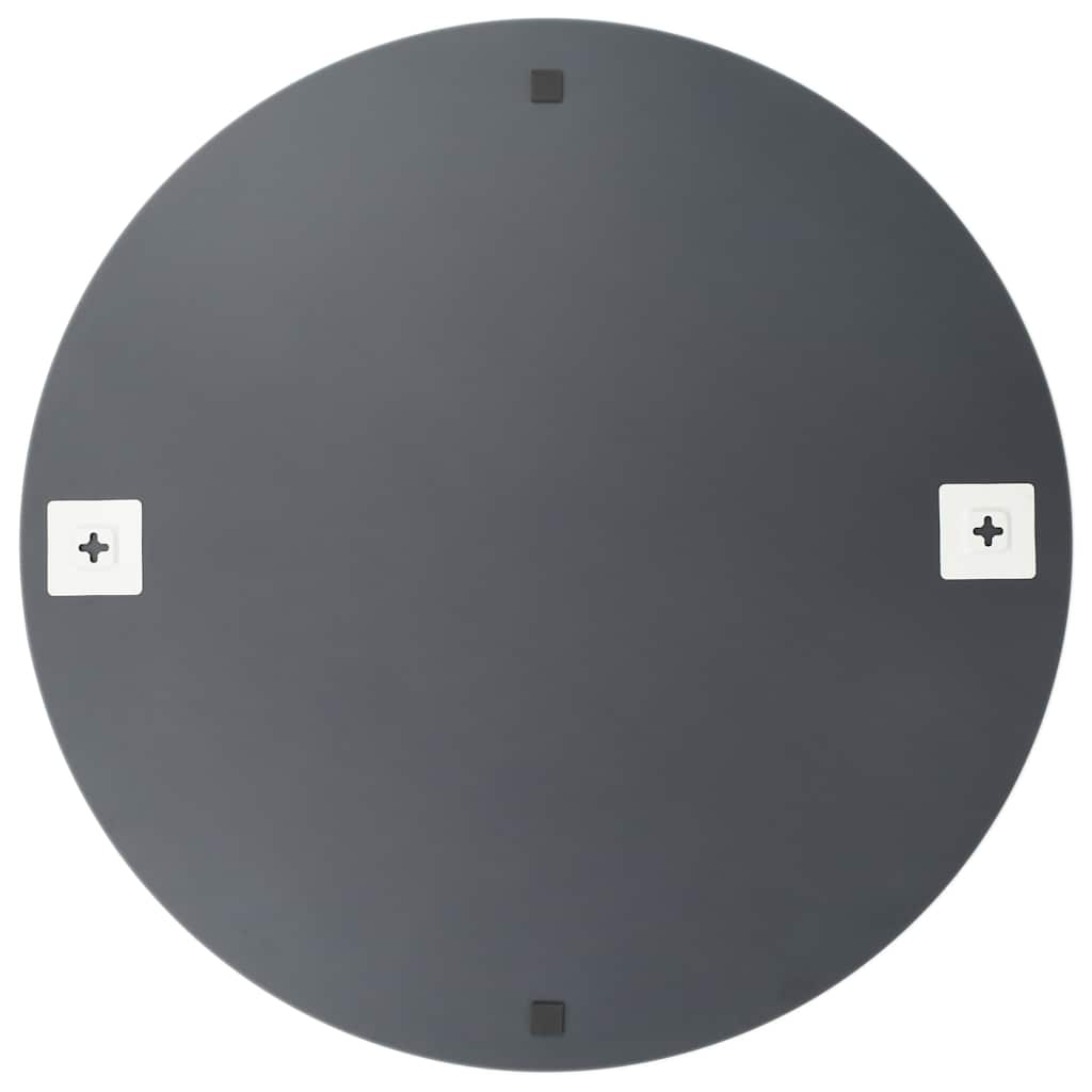 vidaXL Wall Mirror | Set of 2 | Transparent | Glass | 70 cm diameter 3