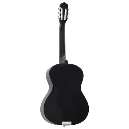 vidaXL Classical Guitar for Beginner Black 4/4 39" Basswood 5