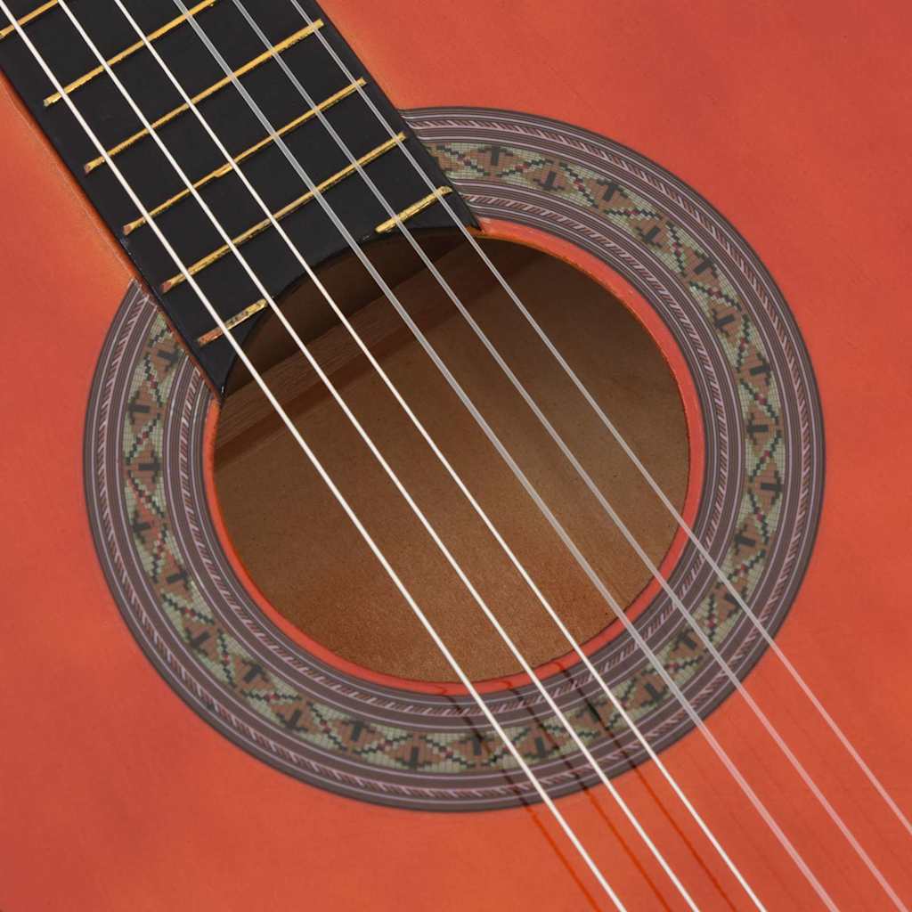 vidaXL Classical Guitar for Beginner 4/4 39" Basswood 6