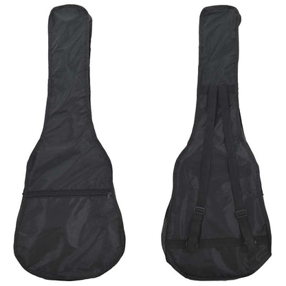 vidaXL 8 Piece Classical Guitar Beginner Set Black 3/4 36" 4