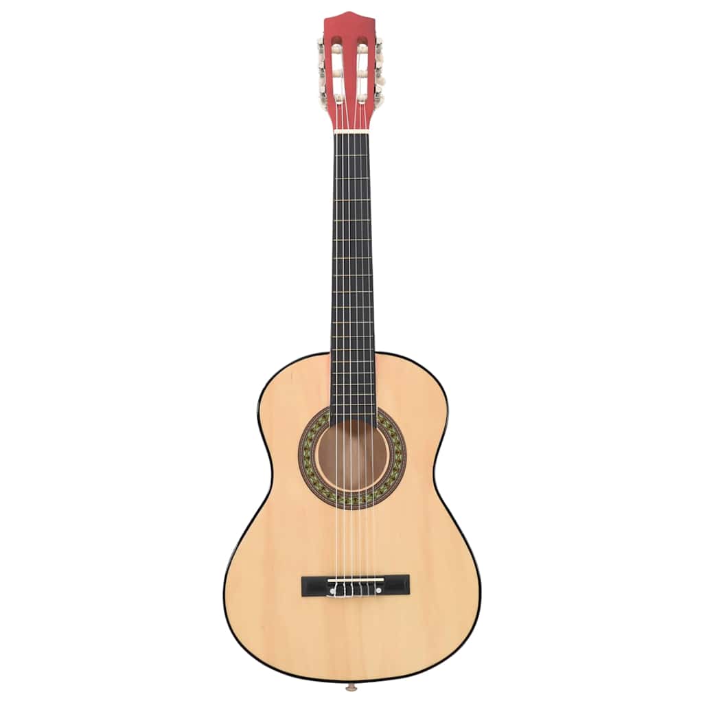 vidaXL 8 Piece Classical Guitar Children Beginner Set 1/2 34 3