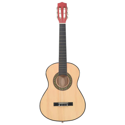 vidaXL 8 Piece Classical Guitar Children Beginner Set 1/2 34 3