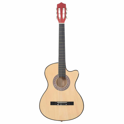 vidaXL Western Acoustic Cutaway Guitar with 6 Strings 38 Basewood 3