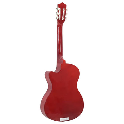 vidaXL Western Acoustic Cutaway Guitar with 6 Strings 38 Basewood 5