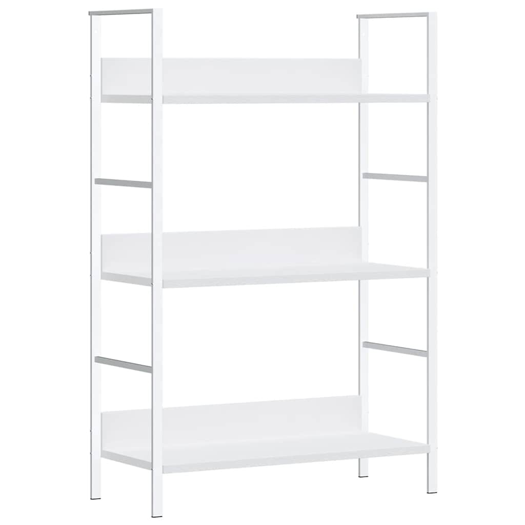 vidaXL Shelf Cabinet | White | Engineered wood, steel | Medium | Bookshelf 2