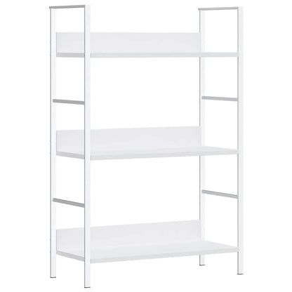 vidaXL Shelf Cabinet | White | Engineered wood, steel | Medium | Bookshelf 2