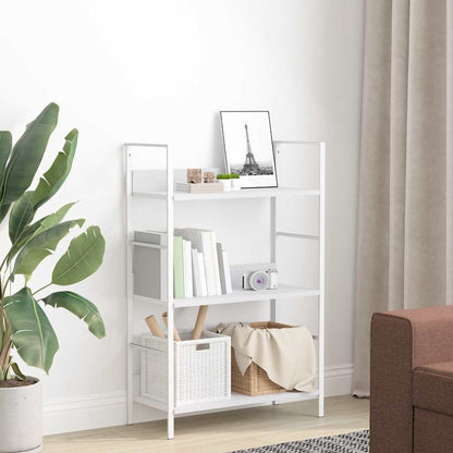 vidaXL Shelf Cabinet | White | Engineered wood, steel | Medium | Bookshelf 3
