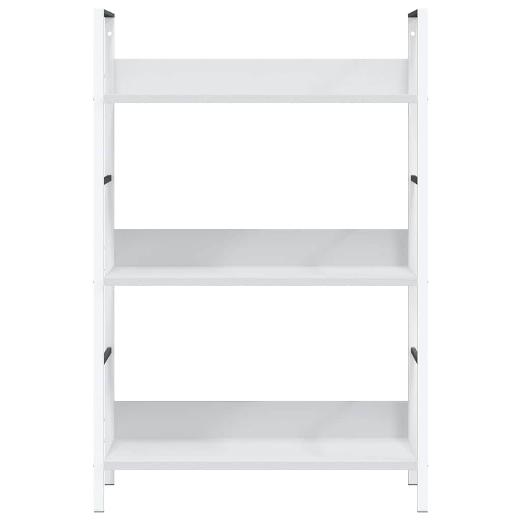 vidaXL Shelf Cabinet | White | Engineered wood, steel | Medium | Bookshelf 5