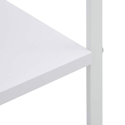 vidaXL Microwave Cabinet White 60x39.6x79.5 cm Engineered Wood 6