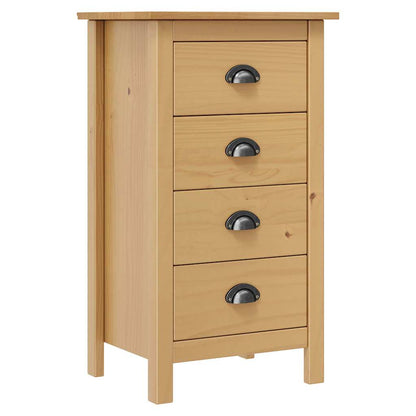 288911 vidaXL Sideboard "Hill" 46x35x80 cm Solid Pine Wood 1