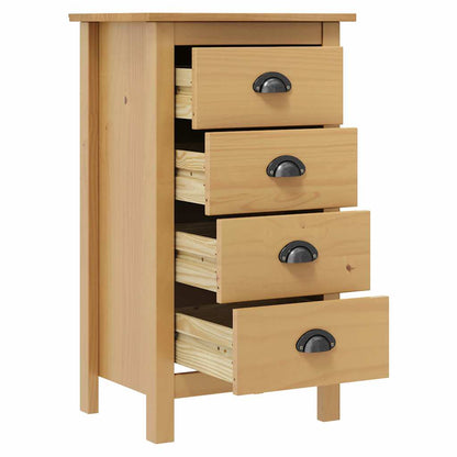 288911 vidaXL Sideboard "Hill" 46x35x80 cm Solid Pine Wood 3