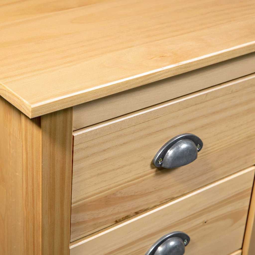 288911 vidaXL Sideboard "Hill" 46x35x80 cm Solid Pine Wood 4