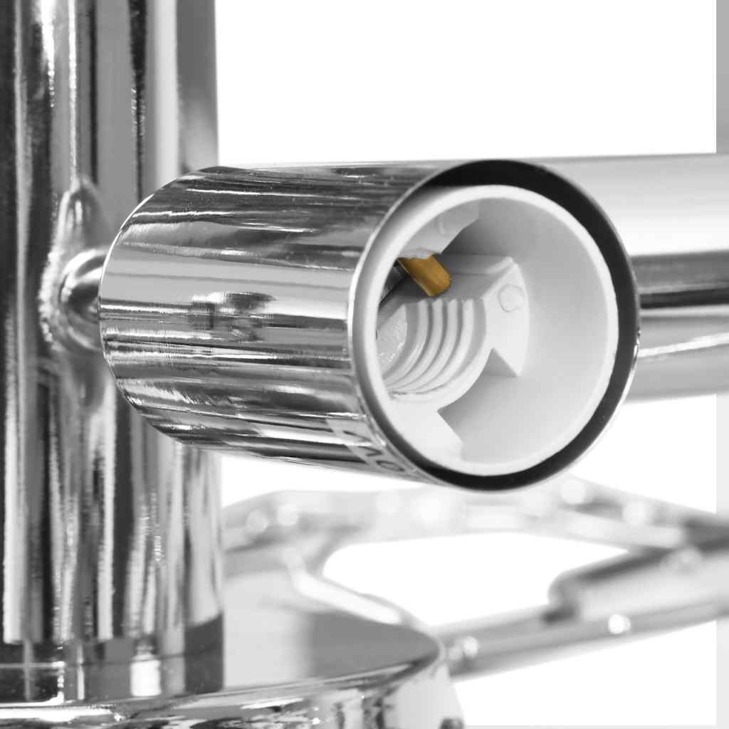 vidaXL Ceiling Lamp | White | Chrome, Acrylic | 100 cm diameter 5