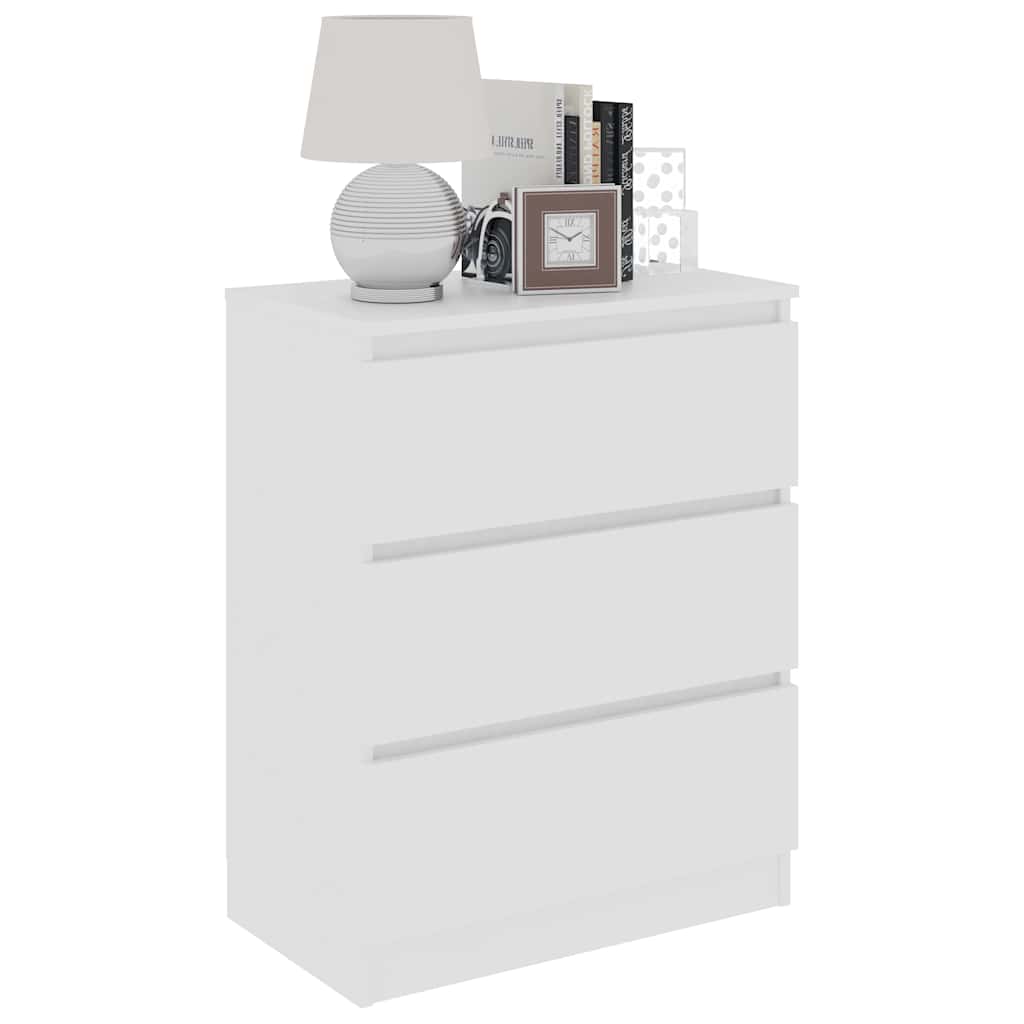 vidaXL Sideboard White 60x35x76 cm Engineered Wood 4