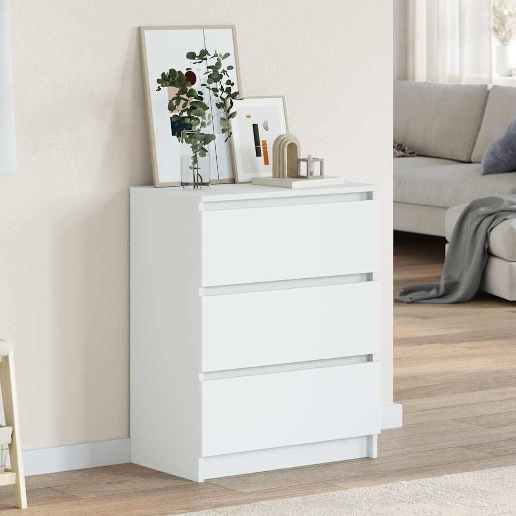 vidaXL Sideboard White 60x35x76 cm Engineered Wood 1